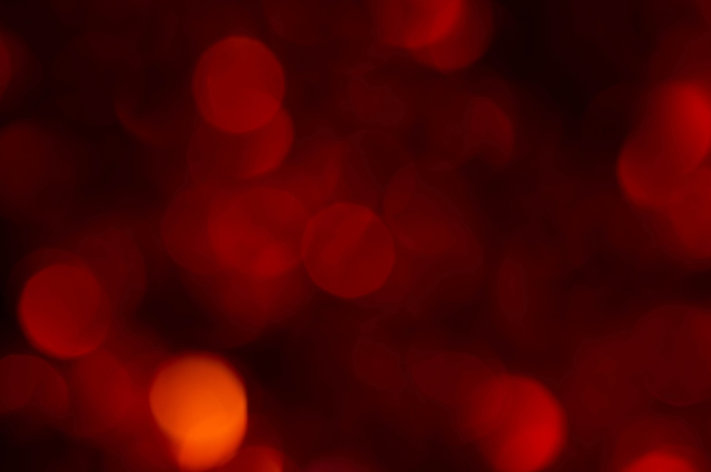 Red Christmas or New Year Bokeh.